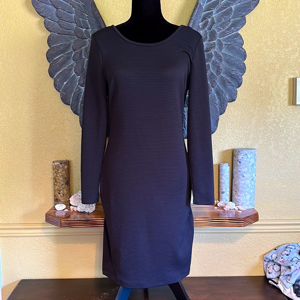 H&M LongSleeve Scoop Back Dress
